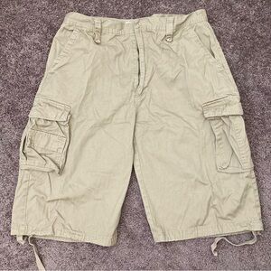Regal Wear Cargo Khaki Shorts Size 38 Beige